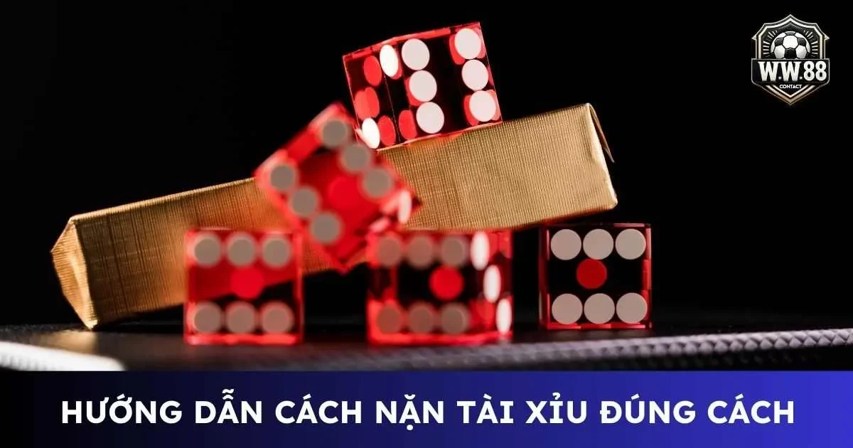 Hướng dẫn cách nặn tài xỉu đúng cách cho anh em tân binh 1 Cách nặn tài xỉu