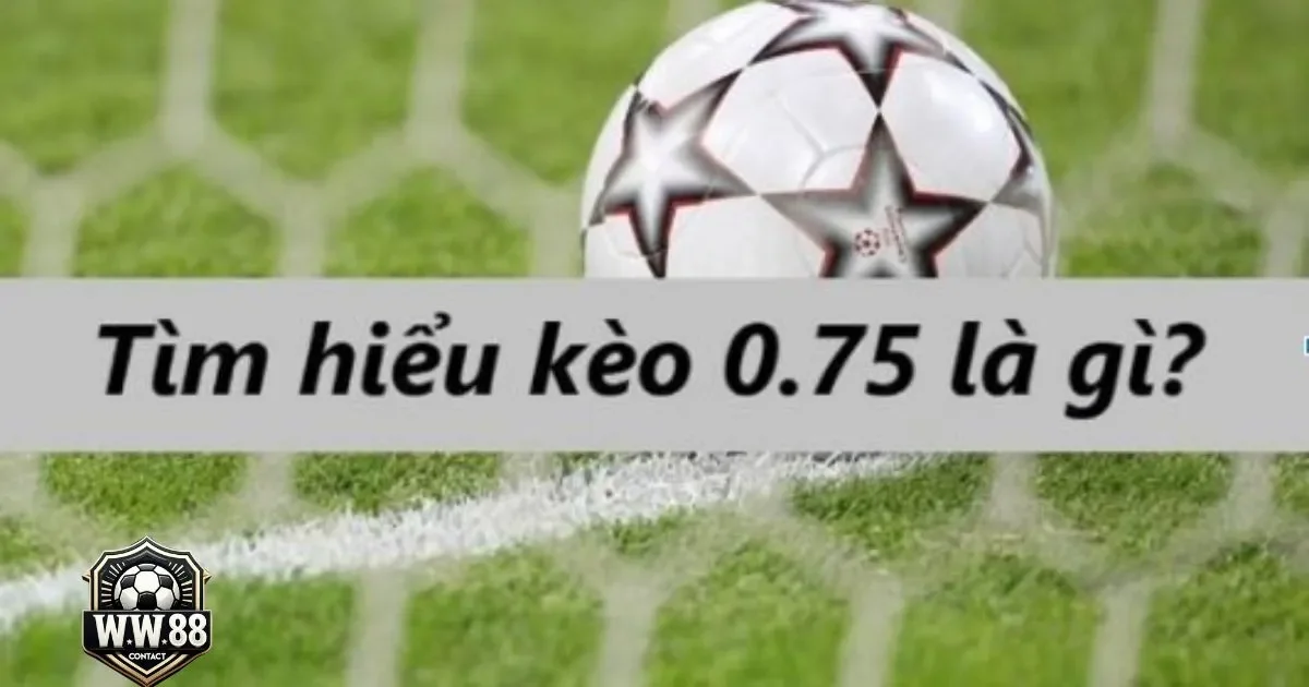 Khi nào nên chọn kèo chấp 0.75 thay vì kèo 0.5?